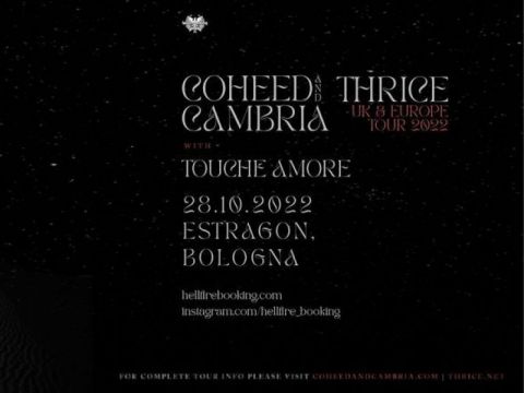 Thrice + Coheed & Cambria + Touché Amoré